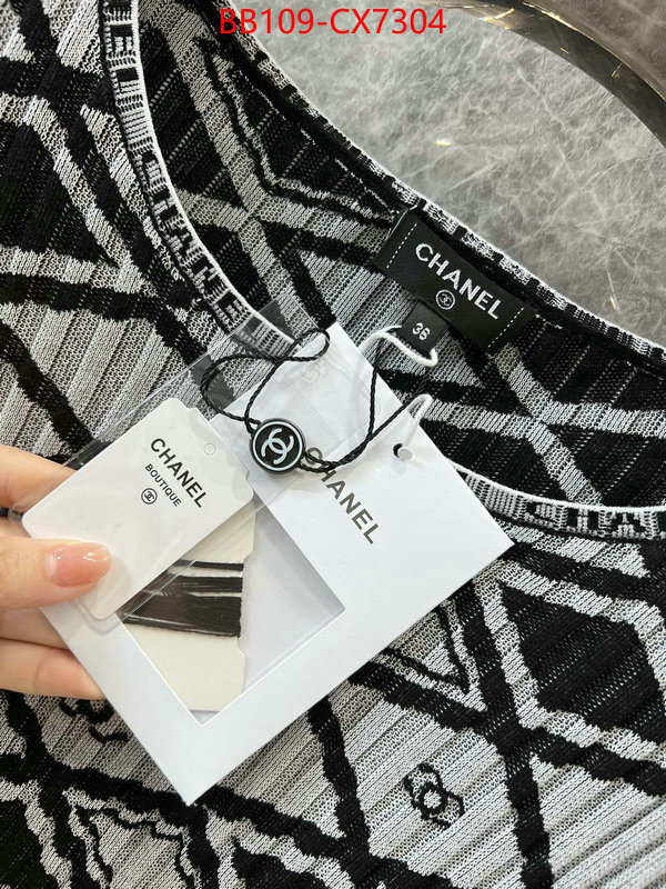 Clothing-Chanel best replica 1:1 ID: CX7304 $: 109USD