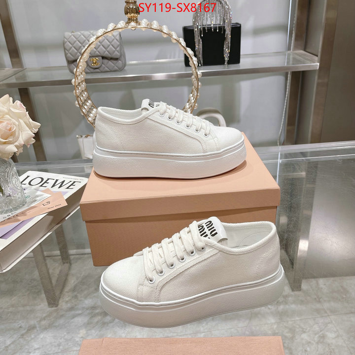 Women Shoes-Miu Miu wholesale designer shop ID: SX8167 $: 119USD