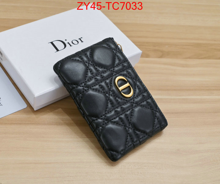 Dior Bags(4A)-Wallet- top quality ID: TC7033 $: 45USD,