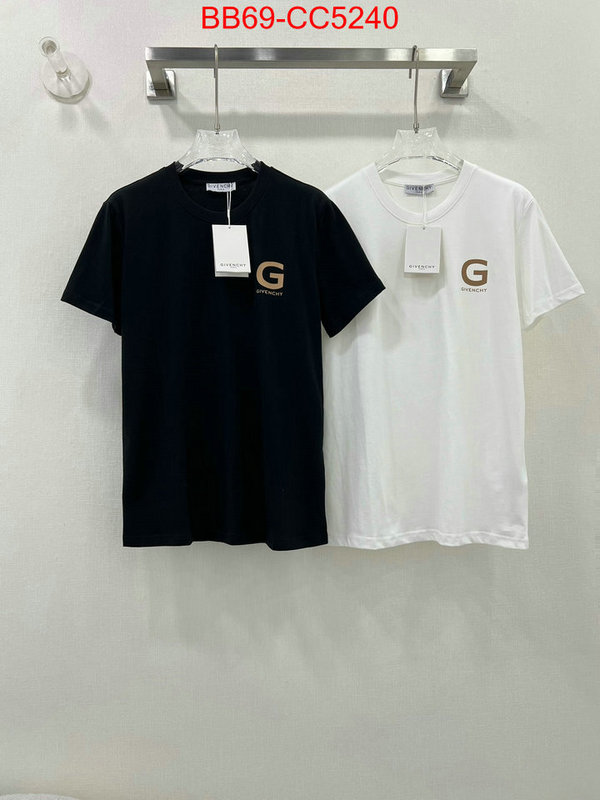 Clothing-Givenchy designer replica ID: CC5240 $: 69USD