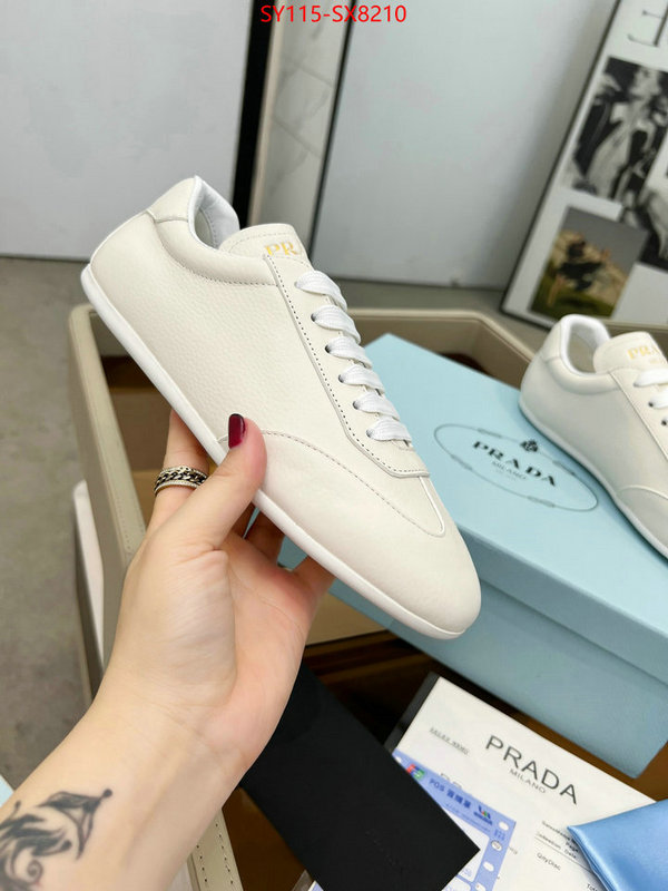 Women Shoes-Prada 2024 replica wholesale cheap sales online ID: SX8210 $: 115USD