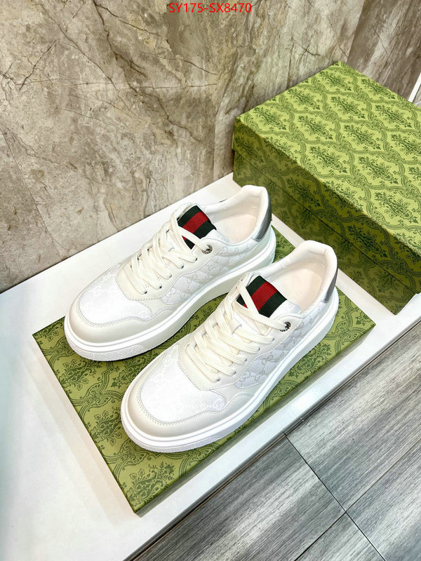 Men Shoes-Gucci high quality 1:1 replica ID: SX8470 $: 175USD