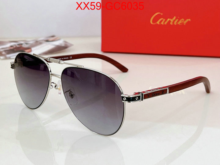 Glasses-Cartier the best quality replica ID: GC6035 $: 59USD