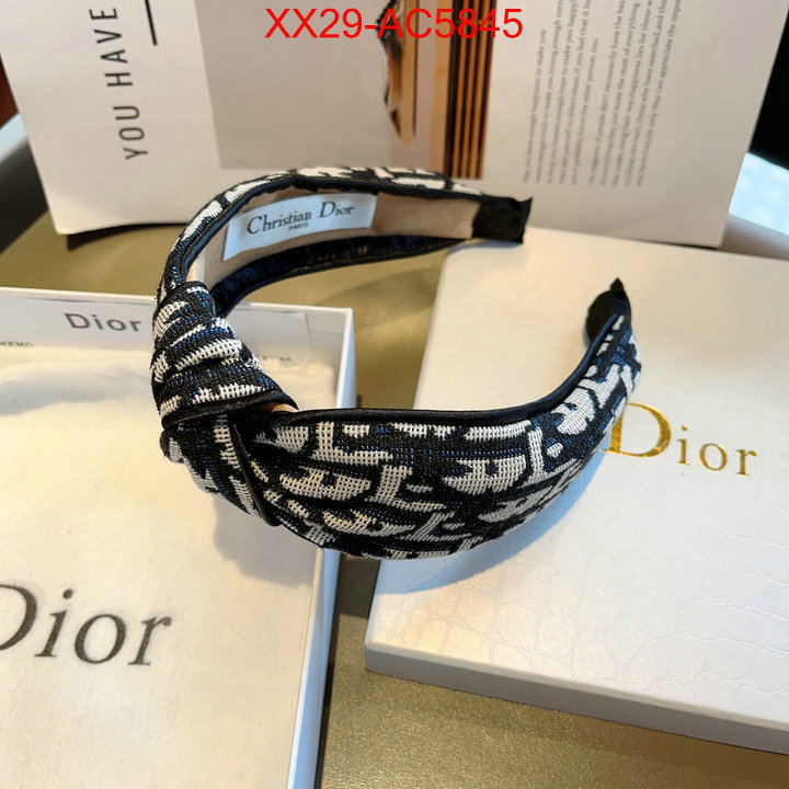 Hair band-Dior top quality fake ID: AC5845 $: 29USD