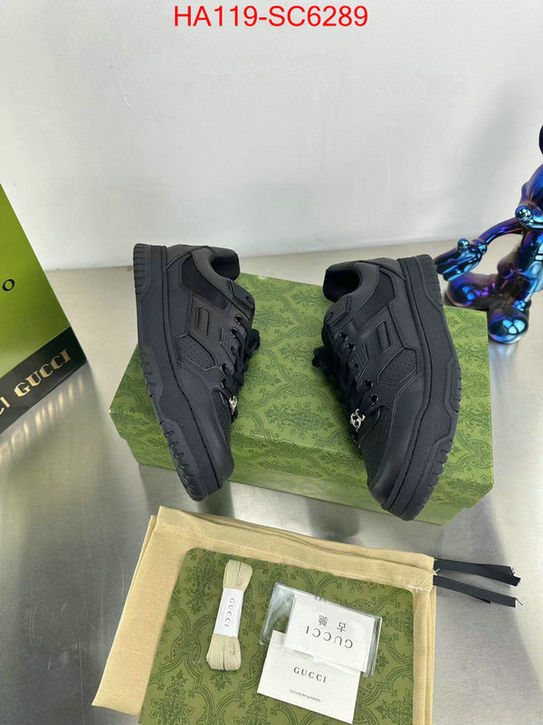 Men Shoes-Gucci high quality replica ID: SC6289 $: 119USD