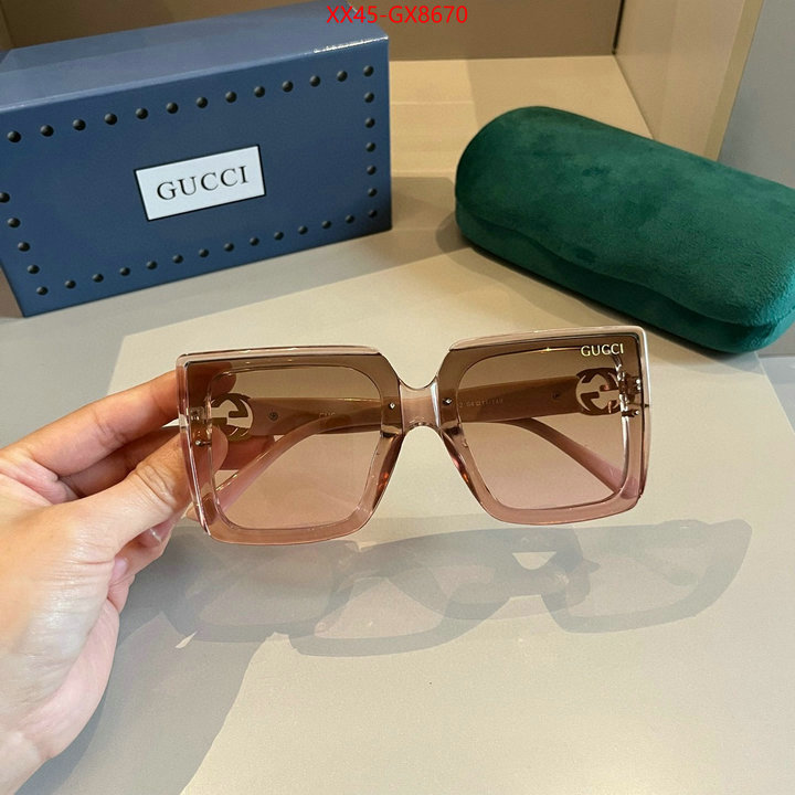 Glasses-Gucci online store ID: GX8670 $: 45USD