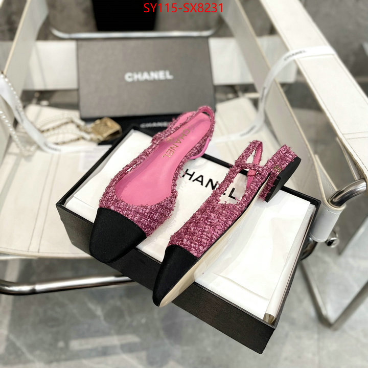 Women Shoes-Chanel buy 2024 replica ID: SX8231 $: 115USD