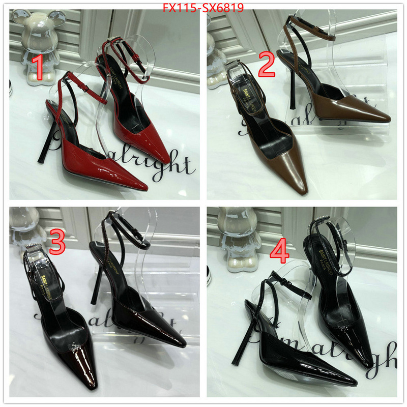 Women Shoes-YSL knockoff highest quality ID: SX6819 $: 115USD