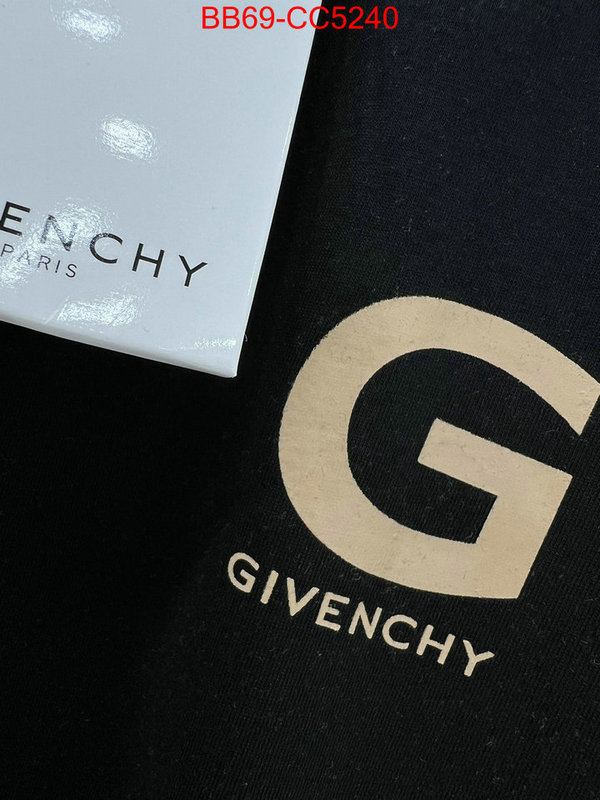 Clothing-Givenchy designer replica ID: CC5240 $: 69USD