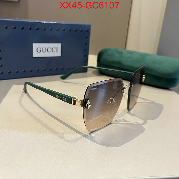 Glasses-Gucci 2024 perfect replica designer ID: GC6107 $: 45USD