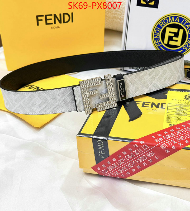 Belts-Fendi aaaaa replica designer ID: PX8007 $: 69USD