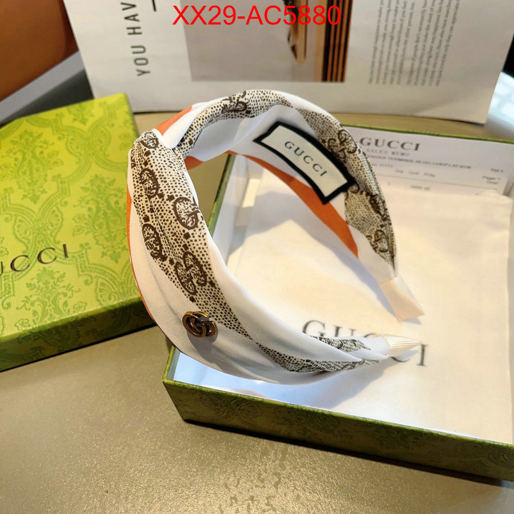 Hair band-Gucci luxury shop ID: AC5880 $: 29USD