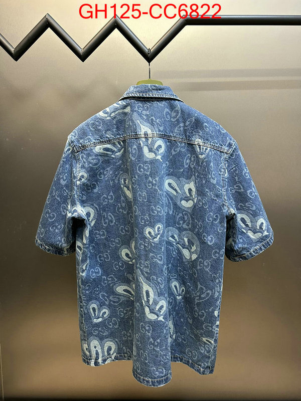 Clothing-Gucci 1:1 ID: CC6822 $: 125USD