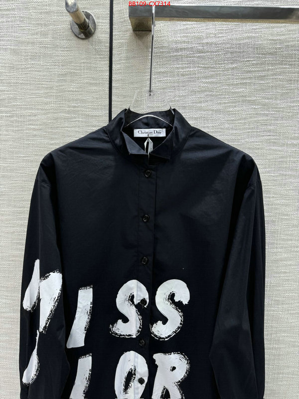 Clothing-Dior high quality 1:1 replica ID: CX7314 $: 109USD