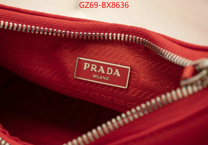 Prada Bags(4A)-Re-Edition 2005 china sale ID: BX8636 $: 69USD,