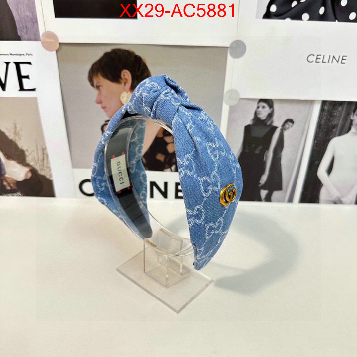 Hair band-Gucci fake ID: AC5881 $: 29USD