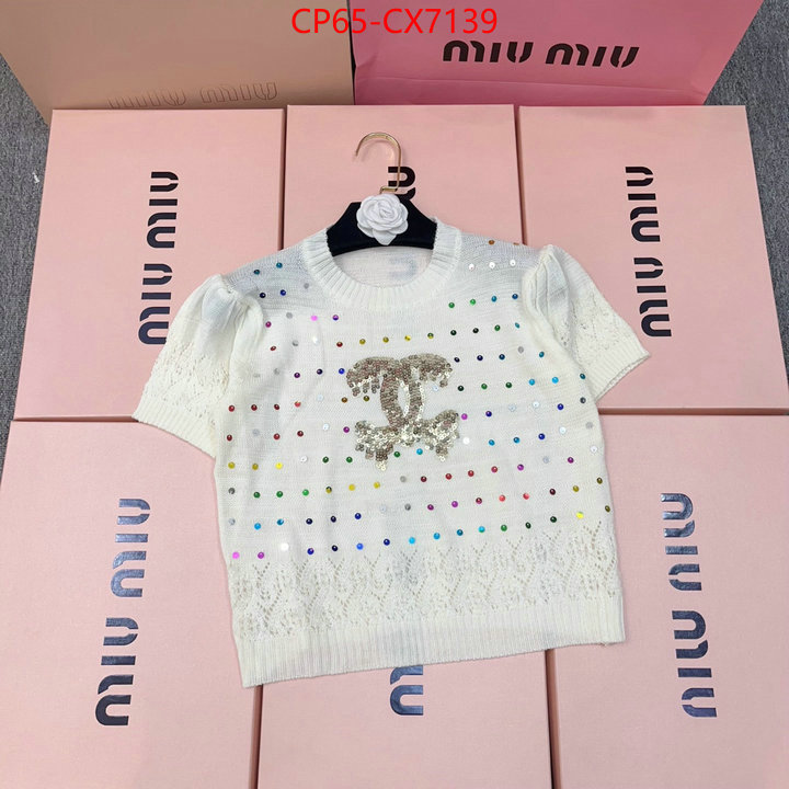 Clothing-Chanel where to buy high quality ID: CX7139 $: 65USD