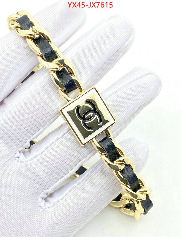 Jewelry-Chanel best quality designer ID: JX7615 $: 45USD