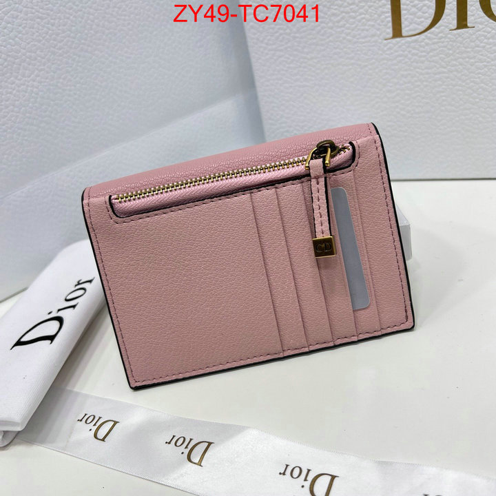 Dior Bags(4A)-Wallet- china sale ID: TC7041 $: 49USD,