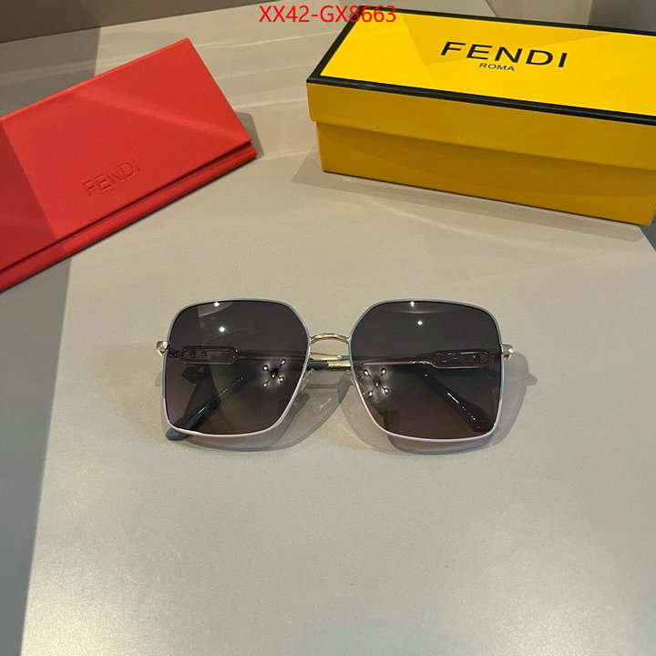 Glasses-Fendi wholesale replica ID: GX8663 $: 42USD