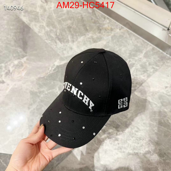 Cap (Hat)-Givenchy wholesale replica ID: HC5417 $: 29USD