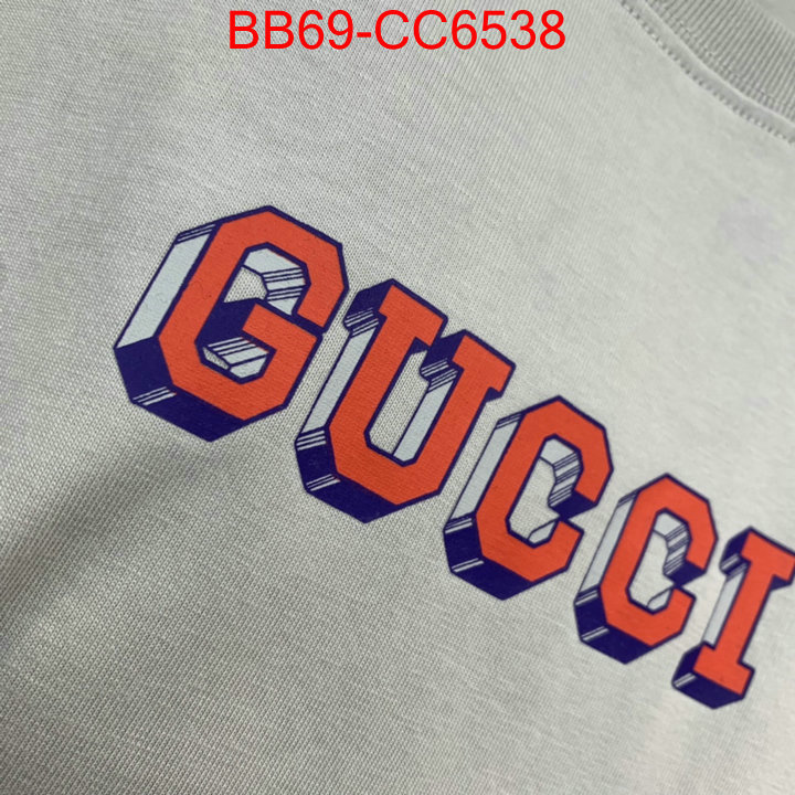 Clothing-Gucci how to start selling replica ID: CC6538 $: 69USD