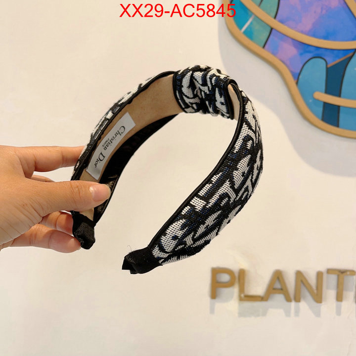 Hair band-Dior top quality fake ID: AC5845 $: 29USD