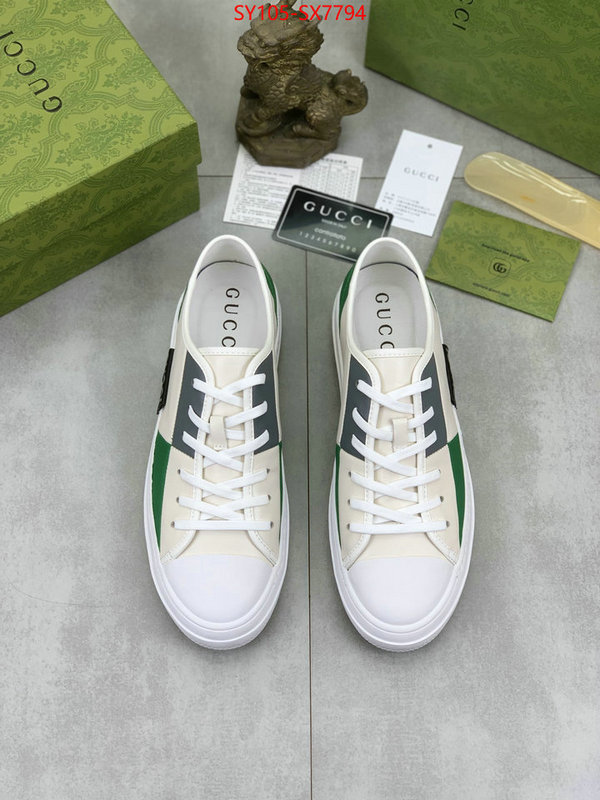 Men Shoes-Gucci best knockoff ID: SX7794 $: 105USD