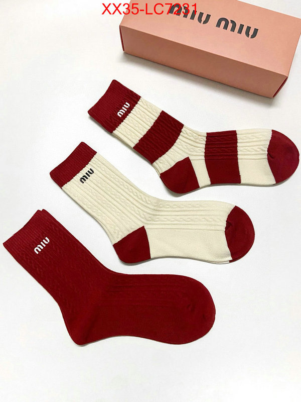 Sock-Miu Miu the best ID: LC7231 $: 35USD