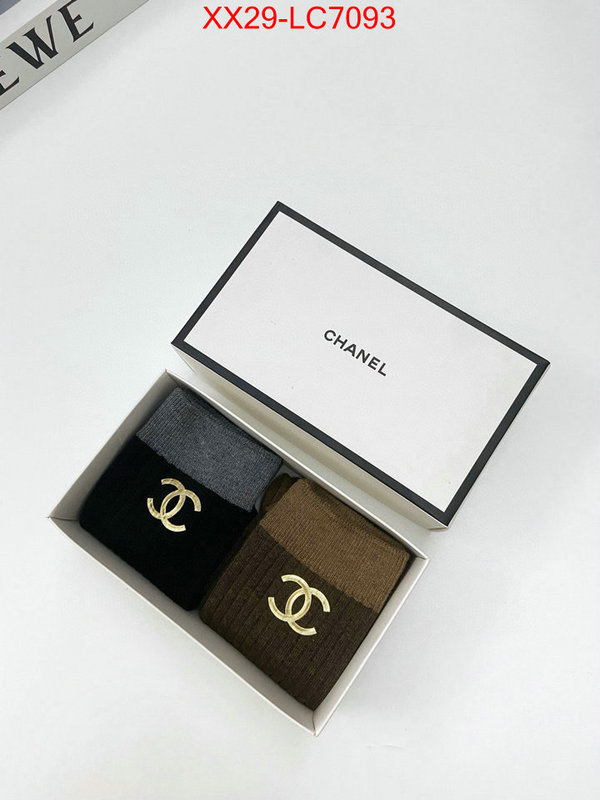 Sock-Chanel shop the best high authentic quality replica ID: LC7093 $: 29USD