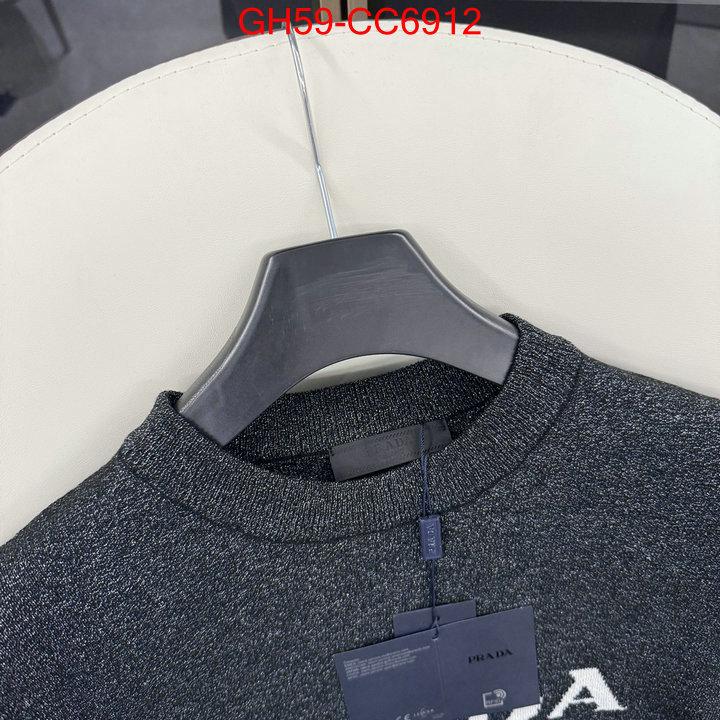 Clothing-Prada fake aaaaa ID: CC6912 $: 59USD