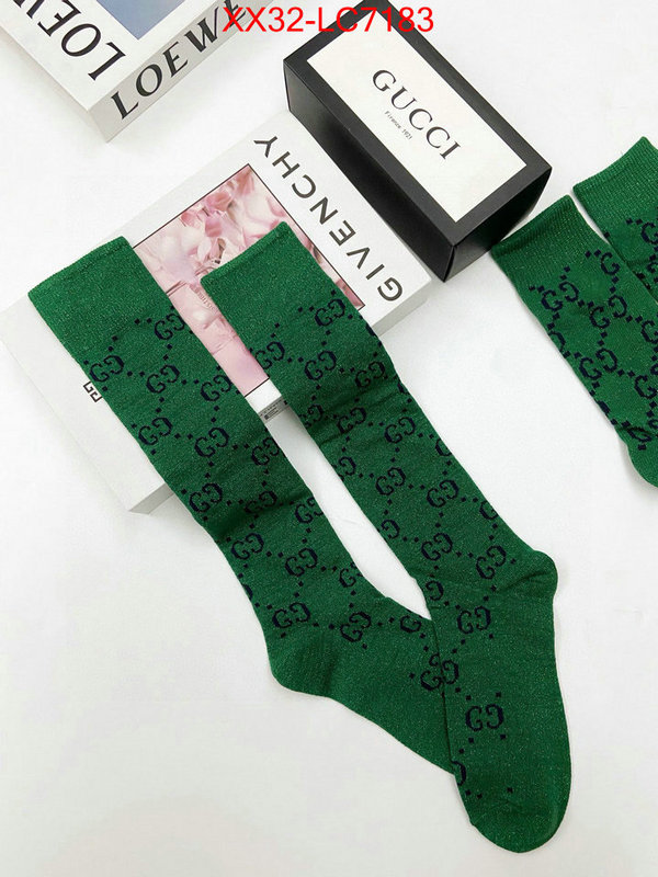 Sock-Gucci high quality replica designer ID: LC7183 $: 32USD