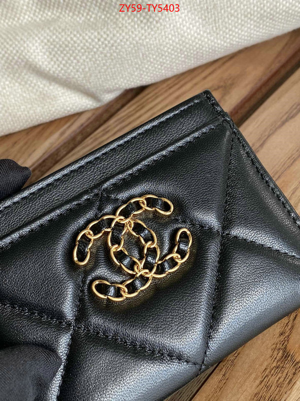 Chanel Bags(4A)-Wallet- perfect ID: TY5403 $: 59USD,