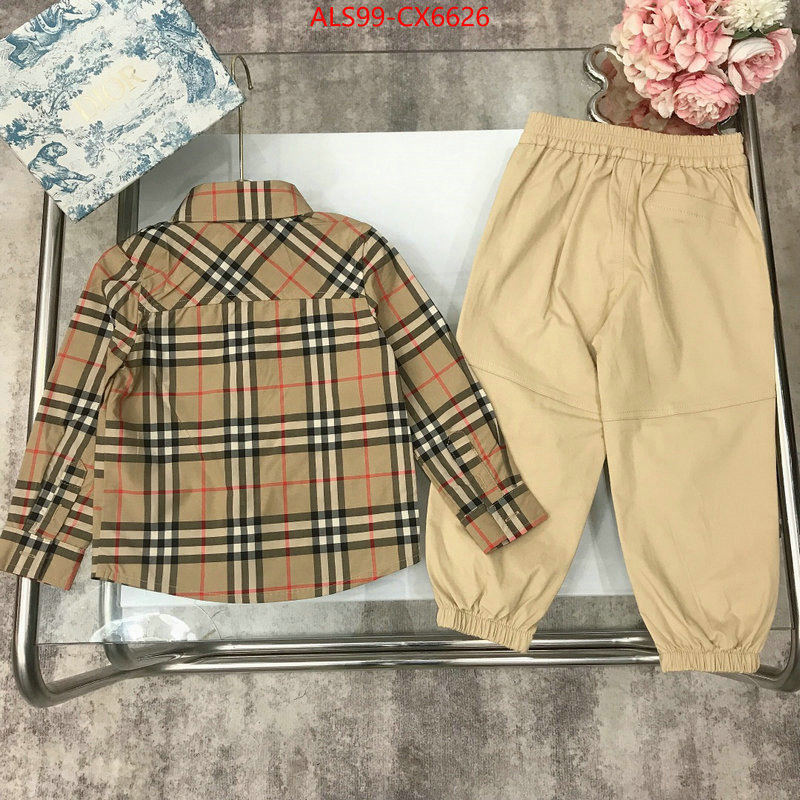 Kids clothing-Burberry top sale ID: CX6626 $: 99USD