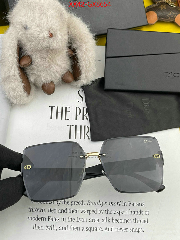 Glasses-Dior best luxury replica ID: GX8654 $: 42USD