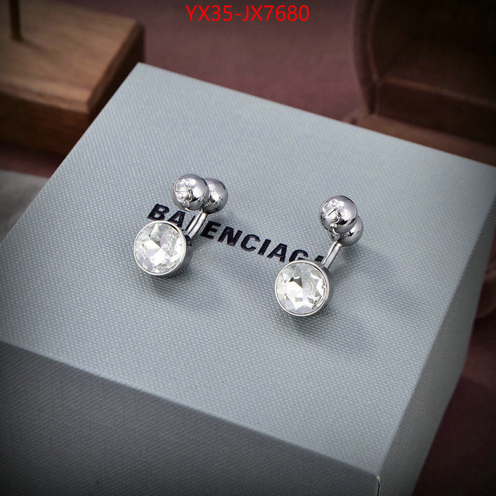 Jewelry-Balenciaga mirror quality ID: JX7680 $: 35USD