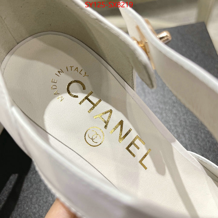 Women Shoes-Chanel what's best ID: SX8219 $: 125USD