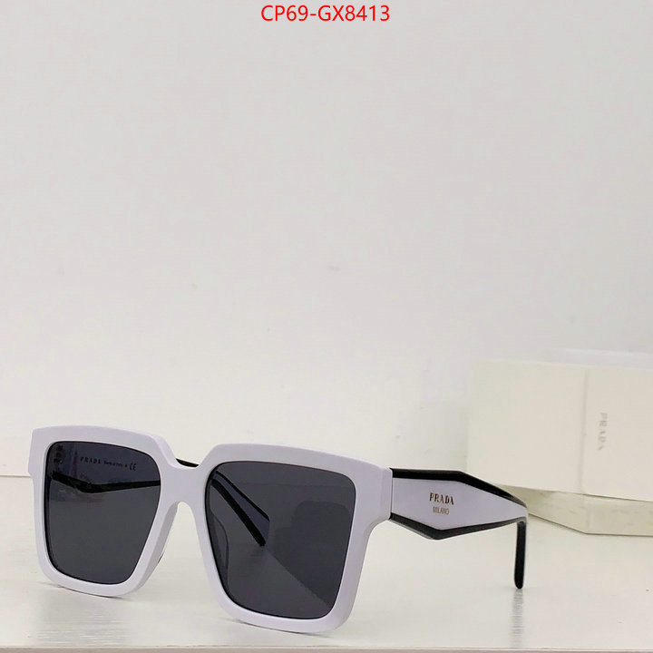 Glasses-Prada top quality website ID: GX8413 $: 69USD