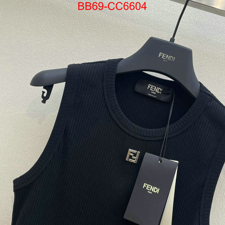 Clothing-Fendi luxury cheap replica ID: CC6604 $: 69USD