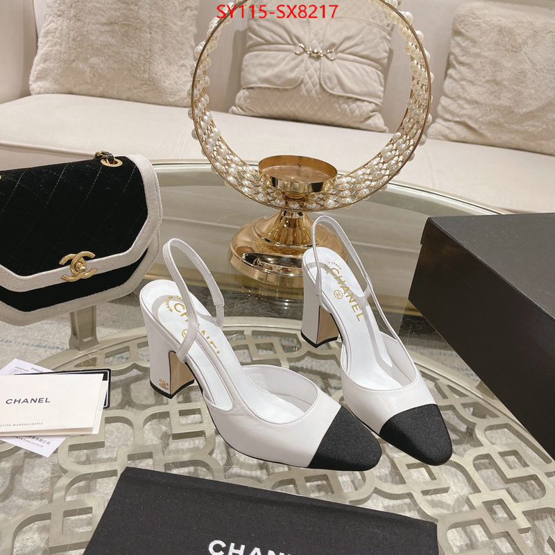 Women Shoes-Chanel wholesale designer shop ID: SX8217 $: 115USD