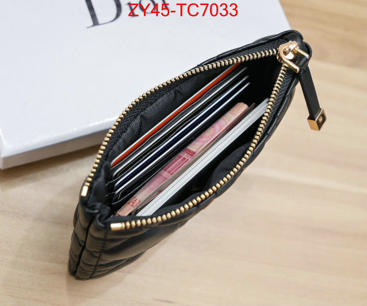 Dior Bags(4A)-Wallet- top quality ID: TC7033 $: 45USD,