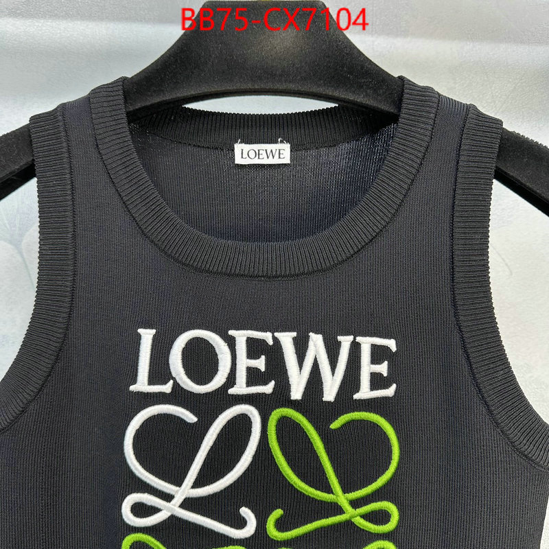 Clothing-Loewe where should i buy replica ID: CX7104 $: 75USD