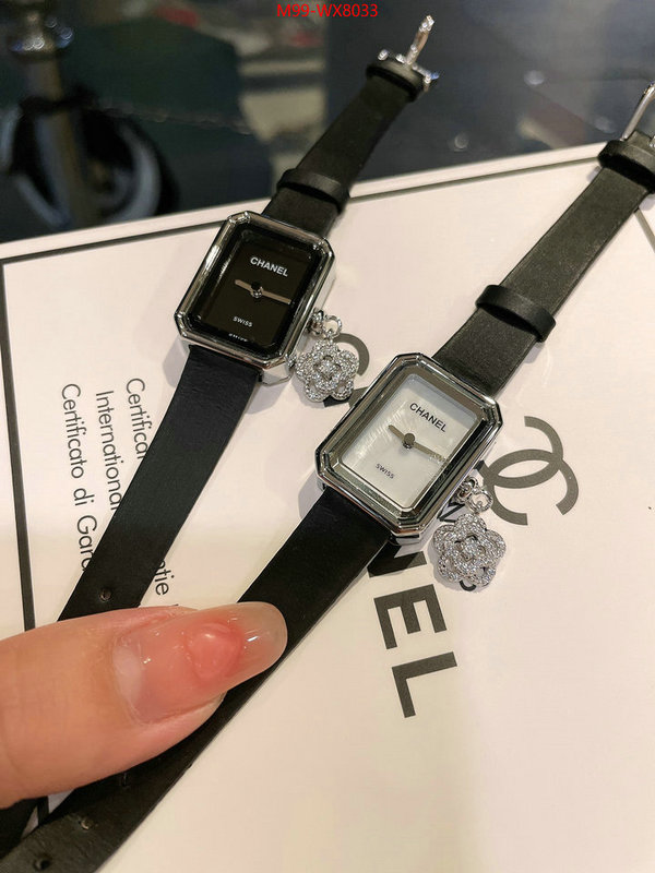 Watch(4A)-Chanel can i buy replica ID: WX8033 $: 99USD