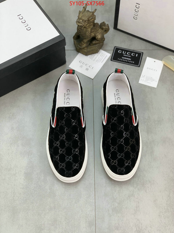 Men Shoes-Gucci quality aaaaa replica ID: SX7566 $: 105USD