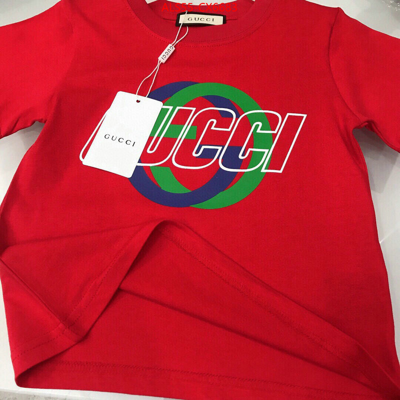 Kids clothing-Gucci 1:1 clone ID: CX6683 $: 55USD