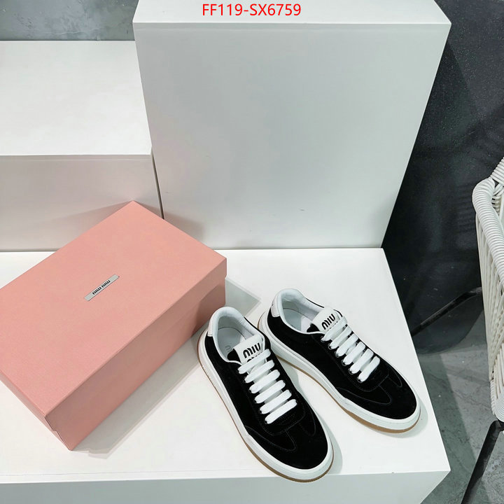 Women Shoes-Miu Miu highest product quality ID: SX6759 $: 119USD