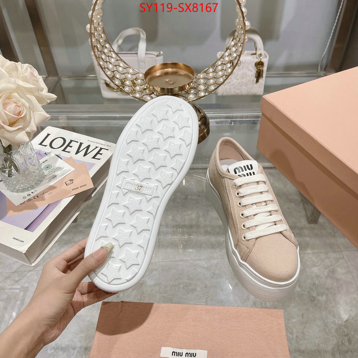 Women Shoes-Miu Miu wholesale designer shop ID: SX8167 $: 119USD