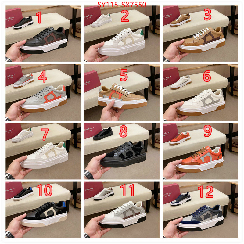 Men shoes-Ferragamo how to buy replcia ID: SX7550 $: 115USD