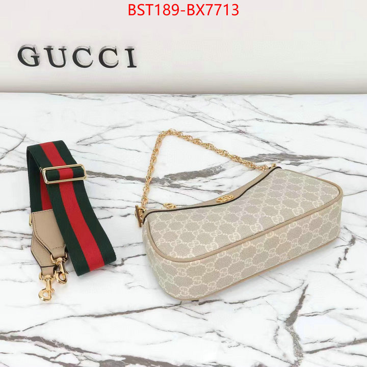 Gucci Bags(TOP)-Handbag- replica best ID: BX7713 $: 189USD,