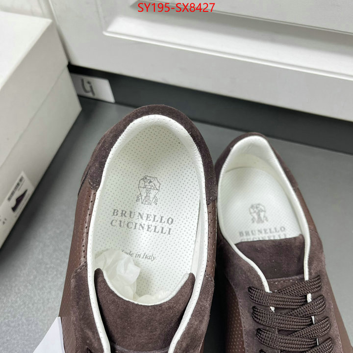 Men Shoes-Brunello Cucinelli replica designer ID: SX8427 $: 195USD